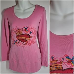 EVERYDAY 3/4 SLEEVED HOODIE SMALL